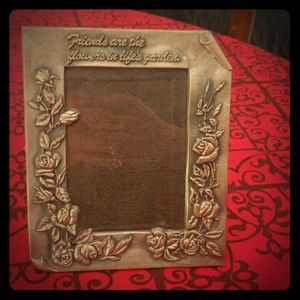 Pewter "Friends" 4 × 6 Photo Frame